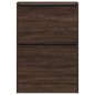 vidaXL Schuhschrank Braun Eichen-Optik 60x21x87,5 cm Holzwerkstoff vidaXL Schuhschrank Braun Eichen-Optik 60x21x87,5 cm Holzwerkstoff
