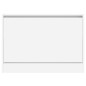 vidaXL Schuhschrank Weiß 80x21x57 cm Holzwerkstoff vidaXL Schuhschrank Weiß 80x21x57 cm Holzwerkstoff
