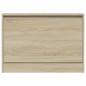 vidaXL Schuhschrank Sonoma-Eiche 80x21x57 cm Holzwerkstoff vidaXL Schuhschrank Sonoma-Eiche 80x21x57 cm Holzwerkstoff