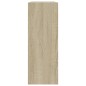 vidaXL Schuhschrank Sonoma-Eiche 80x21x57 cm Holzwerkstoff vidaXL Schuhschrank Sonoma-Eiche 80x21x57 cm Holzwerkstoff