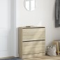 vidaXL Schuhschrank Sonoma-Eiche 80x21x87,5 cm Holzwerkstoff vidaXL Schuhschrank Sonoma-Eiche 80x21x87,5 cm Holzwerkstoff