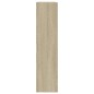 vidaXL Schuhschrank Sonoma-Eiche 80x21x87,5 cm Holzwerkstoff vidaXL Schuhschrank Sonoma-Eiche 80x21x87,5 cm Holzwerkstoff