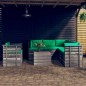 7-tlg. Garten-Sofagarnitur aus Paletten mit Kissen Kiefernholz 7-tlg. Garten-Sofagarnitur aus Paletten mit Kissen Kiefernholz