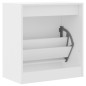 vidaXL Schuhschrank Weiß 60x34x63,5 cm Holzwerkstoff vidaXL Schuhschrank Weiß 60x34x63,5 cm Holzwerkstoff