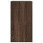 vidaXL Schuhschrank Braun Eichen-Optik 60x34x63,5 cm Holzwerkstoff vidaXL Schuhschrank Braun Eichen-Optik 60x34x63,5 cm Holzwerkstoff
