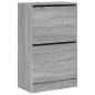 vidaXL Schuhschrank Grau Sonoma 60x34x96,5 cm Holzwerkstoff vidaXL Schuhschrank Grau Sonoma 60x34x96,5 cm Holzwerkstoff