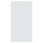 vidaXL Schuhschrank Weiß 80x34x63 cm Holzwerkstoff vidaXL Schuhschrank Weiß 80x34x63 cm Holzwerkstoff