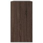 vidaXL Schuhschrank Braun Eichen-Optik 80x34x63 cm Holzwerkstoff vidaXL Schuhschrank Braun Eichen-Optik 80x34x63 cm Holzwerkstoff