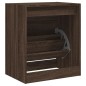 vidaXL Schuhschrank Braun Eichen-Optik 60x42x69 cm Holzwerkstoff vidaXL Schuhschrank Braun Eichen-Optik 60x42x69 cm Holzwerkstoff