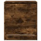 vidaXL Schuhschrank Räuchereiche 60x42x69 cm Holzwerkstoff vidaXL Schuhschrank Räuchereiche 60x42x69 cm Holzwerkstoff