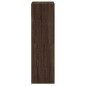 vidaXL Schuhschrank Braun Eichen-Optik 60x34x116 cm Holzwerkstoff vidaXL Schuhschrank Braun Eichen-Optik 60x34x116 cm Holzwerkstoff