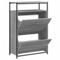 vidaXL Schuhschrank Grau Sonoma 75x34x112 cm Holzwerkstoff vidaXL Schuhschrank Grau Sonoma 75x34x112 cm Holzwerkstoff