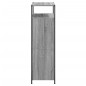 vidaXL Schuhschrank Grau Sonoma 75x34x112 cm Holzwerkstoff vidaXL Schuhschrank Grau Sonoma 75x34x112 cm Holzwerkstoff