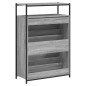 vidaXL Schuhschrank Grau Sonoma 75x34x112 cm Holzwerkstoff vidaXL Schuhschrank Grau Sonoma 75x34x112 cm Holzwerkstoff