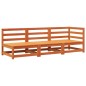 vidaXL Gartensofa 3-Sitzer Wachsbraun Massivholz Kiefer vidaXL Gartensofa 3-Sitzer Wachsbraun Massivholz Kiefer