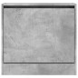 vidaXL Schuhschrank Betongrau 60x21x57 cm Holzwerkstoff vidaXL Schuhschrank Betongrau 60x21x57 cm Holzwerkstoff