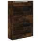 vidaXL Schuhschrank Räuchereiche 60x21x87,5 cm Holzwerkstoff vidaXL Schuhschrank Räuchereiche 60x21x87,5 cm Holzwerkstoff