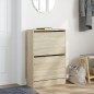 vidaXL Schuhschrank Sonoma-Eiche 60x21x87,5 cm Holzwerkstoff vidaXL Schuhschrank Sonoma-Eiche 60x21x87,5 cm Holzwerkstoff