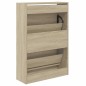 vidaXL Schuhschrank Sonoma-Eiche 60x21x87,5 cm Holzwerkstoff vidaXL Schuhschrank Sonoma-Eiche 60x21x87,5 cm Holzwerkstoff