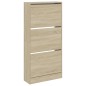 vidaXL Schuhschrank Sonoma-Eiche 60x21x125,5 cm Holzwerkstoff vidaXL Schuhschrank Sonoma-Eiche 60x21x125,5 cm Holzwerkstoff