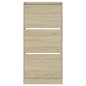 vidaXL Schuhschrank Sonoma-Eiche 60x21x125,5 cm Holzwerkstoff vidaXL Schuhschrank Sonoma-Eiche 60x21x125,5 cm Holzwerkstoff