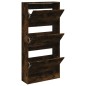 vidaXL Schuhschrank Räuchereiche 60x21x125,5 cm Holzwerkstoff vidaXL Schuhschrank Räuchereiche 60x21x125,5 cm Holzwerkstoff