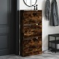 vidaXL Schuhschrank Räuchereiche 60x21x125,5 cm Holzwerkstoff vidaXL Schuhschrank Räuchereiche 60x21x125,5 cm Holzwerkstoff