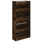 vidaXL Schuhschrank Räuchereiche 60x21x125,5 cm Holzwerkstoff vidaXL Schuhschrank Räuchereiche 60x21x125,5 cm Holzwerkstoff