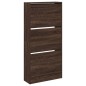 vidaXL Schuhschrank Braun Eichen-Optik 60x21x125,5 cm Holzwerkstoff vidaXL Schuhschrank Braun Eichen-Optik 60x21x125,5 cm Holzwerkstoff