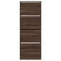 vidaXL Schuhschrank Braun Eichen-Optik 60x21x163,5 cm Holzwerkstoff vidaXL Schuhschrank Braun Eichen-Optik 60x21x163,5 cm Holzwerkstoff
