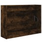 vidaXL Schuhschrank Räuchereiche 80x21x57 cm Holzwerkstoff vidaXL Schuhschrank Räuchereiche 80x21x57 cm Holzwerkstoff