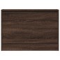 vidaXL Schuhschrank Braun Eichen-Optik 80x21x57 cm Holzwerkstoff vidaXL Schuhschrank Braun Eichen-Optik 80x21x57 cm Holzwerkstoff