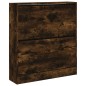 vidaXL Schuhschrank Räuchereiche 80x21x87,5 cm Holzwerkstoff vidaXL Schuhschrank Räuchereiche 80x21x87,5 cm Holzwerkstoff