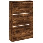 vidaXL Schuhschrank Räuchereiche 80x21x125,5 cm Holzwerkstoff vidaXL Schuhschrank Räuchereiche 80x21x125,5 cm Holzwerkstoff