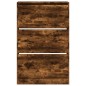 vidaXL Schuhschrank Räuchereiche 80x21x125,5 cm Holzwerkstoff vidaXL Schuhschrank Räuchereiche 80x21x125,5 cm Holzwerkstoff