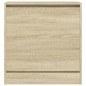 vidaXL Schuhschrank Sonoma-Eiche 60x34x63,5 cm Holzwerkstoff vidaXL Schuhschrank Sonoma-Eiche 60x34x63,5 cm Holzwerkstoff