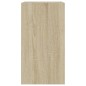 vidaXL Schuhschrank Sonoma-Eiche 60x34x63,5 cm Holzwerkstoff vidaXL Schuhschrank Sonoma-Eiche 60x34x63,5 cm Holzwerkstoff