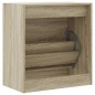 vidaXL Schuhschrank Sonoma-Eiche 60x34x63,5 cm Holzwerkstoff vidaXL Schuhschrank Sonoma-Eiche 60x34x63,5 cm Holzwerkstoff