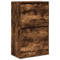 vidaXL Schuhschrank Räuchereiche 60x34x96,5 cm Holzwerkstoff vidaXL Schuhschrank Räuchereiche 60x34x96,5 cm Holzwerkstoff