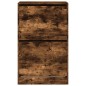 vidaXL Schuhschrank Räuchereiche 60x34x96,5 cm Holzwerkstoff vidaXL Schuhschrank Räuchereiche 60x34x96,5 cm Holzwerkstoff