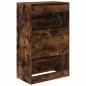 vidaXL Schuhschrank Räuchereiche 60x34x96,5 cm Holzwerkstoff vidaXL Schuhschrank Räuchereiche 60x34x96,5 cm Holzwerkstoff
