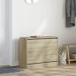 vidaXL Schuhschrank Sonoma-Eiche 80x34x63 cm Holzwerkstoff vidaXL Schuhschrank Sonoma-Eiche 80x34x63 cm Holzwerkstoff