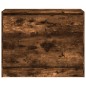 vidaXL Schuhschrank Räuchereiche 80x34x63 cm Holzwerkstoff
