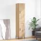vidaXL Highboard Sonoma-Eiche 34,5x34x180 cm Holzwerkstoff vidaXL Highboard Sonoma-Eiche 34,5x34x180 cm Holzwerkstoff