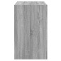 vidaXL Schuhschrank Grau Sonoma 80x42x69 cm Holzwerkstoff vidaXL Schuhschrank Grau Sonoma 80x42x69 cm Holzwerkstoff