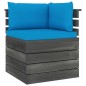 vidaXL 6-tlg. Garten-Sofagarnitur aus Paletten mit Kissen Kiefernholz vidaXL 6-tlg. Garten-Sofagarnitur aus Paletten mit Kissen Kiefernholz