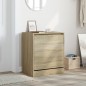 vidaXL Schuhschrank Sonoma-Eiche 60x42x69 cm Holzwerkstoff vidaXL Schuhschrank Sonoma-Eiche 60x42x69 cm Holzwerkstoff