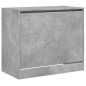 vidaXL Schuhschrank Betongrau 80x42x69 cm Holzwerkstoff vidaXL Schuhschrank Betongrau 80x42x69 cm Holzwerkstoff