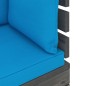 vidaXL 6-tlg. Garten-Sofagarnitur aus Paletten mit Kissen Kiefernholz vidaXL 6-tlg. Garten-Sofagarnitur aus Paletten mit Kissen Kiefernholz