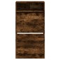 vidaXL Schuhschrank Räuchereiche 60x34x116 cm Holzwerkstoff vidaXL Schuhschrank Räuchereiche 60x34x116 cm Holzwerkstoff